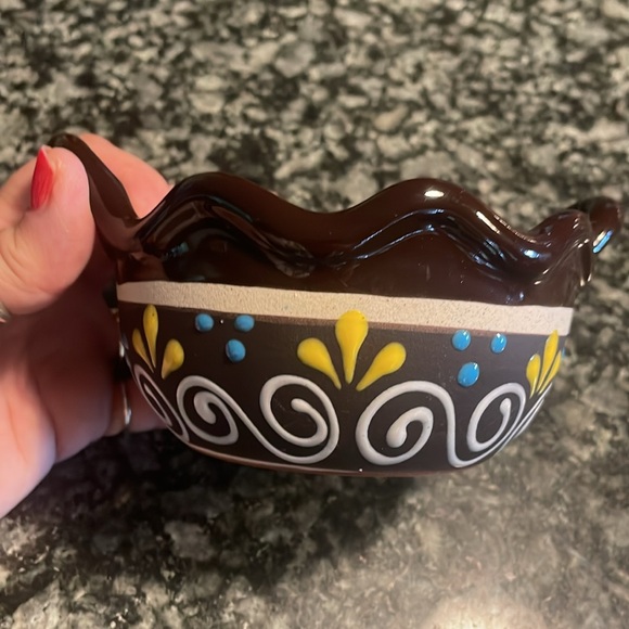 Hand Painted Salsa Bowl - Picture 4 of 6